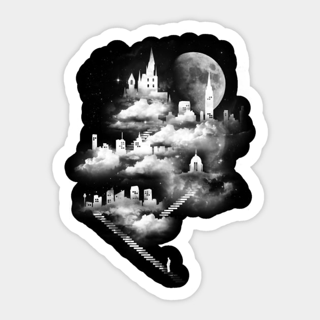 Stairway to Heaven Sticker by Tobe_Fonseca